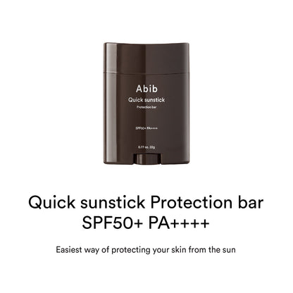 Abib Quick Sunstick Protection Bar SPF50+ PA++++