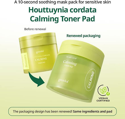 Goodal Heartleaf Calming Toner Pad